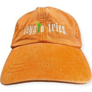 ADAMS Upscale Headwear Veggie‎ Fries Hat  Cap Orange